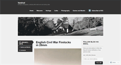 Desktop Screenshot of blog.vandrad.com